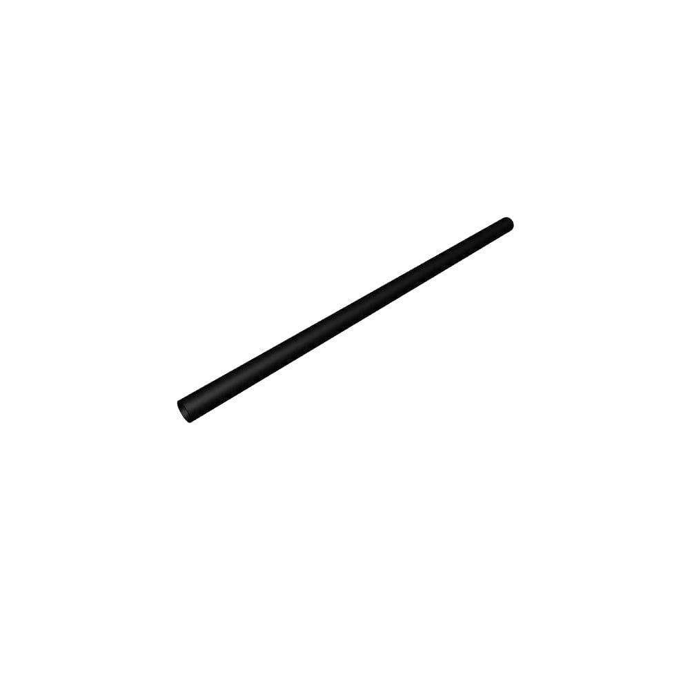 Pegatha 8 ft. Black Fine Textured Aluminum Secondary Hand Rail