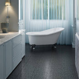 Tidoin Outdoor 1 ft. x 1 ft. Composite Deck Tile in Black(12 Per Box)