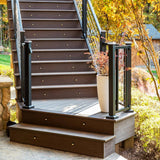 Trex Deck Lighting LED Riser Lights (4-Pack) - Charcoal Black