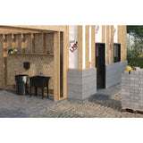 RUGGED TUB 32 in. x 22 in. Black Freestanding Utility Laundry Sink