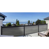 Veranda Euro Style 4 ft. Surface Mount Fence Post Kit