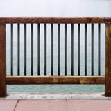 VEVOR 32 in. x 0.75 in. Deck Balusters Metal Deck Spindles Circle Staircase Baluster Aluminum Alloy Deck Railing (51-Pack)