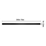 VEVOR 29.5 in .x 1 in. Staircase Deck Balusters with Screws, Aluminum Alloy Deck Railing for Porch,76 Pack Metal Deck Spindles