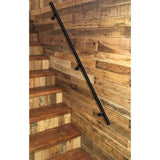 Weatherables 8 ft. L x 1.5 in. D Textured Black ADA Rail/Grab Bar Kit