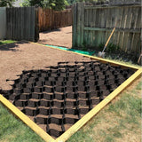 Wellco 10 ft. x 26 ft. x 2 in. L Series Plastic Ground Geo Grid Driveway Ground Pavers Geocell