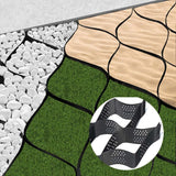 Wellco 3.3 ft. x 16.5 ft. x 6 in. L Series Plastic Ground Geo Grid Driveway Ground Pavers Geocell