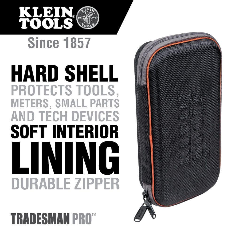 Klein Tools Tradesman Pro Large Hard Tool Case Organizer, 10.25 x 5.5 x 2.25 in (Model 5189)