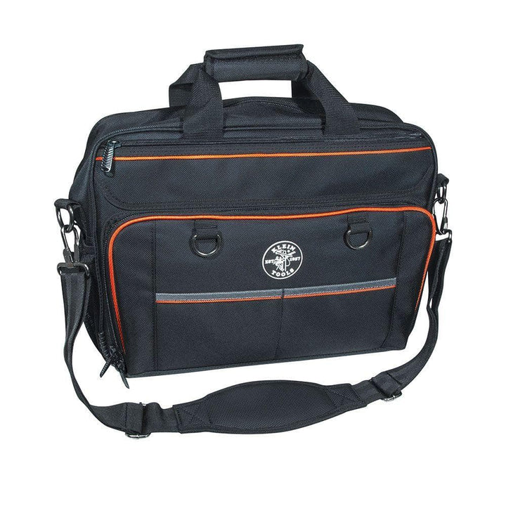 Klein Tools Tradesman Pro Tech Tool Bag with Laptop Pocket, 22 Pockets, 16 in (Model 55455M)