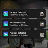 Wyze Wireless Duo Cam Video Doorbell (with Chime), Battery Powered, 2K Full HD Video, 2 Cameras, 2-Way Audio, Night Vision