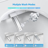 Yulika DJ-G5 Smart Toilet with Heated Bidet Seat, Warm Water Sprayer, and Remote Control