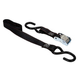 Keeper 1 in. x 6 ft. 400 lbs Motorcycle Cam Buckle Tie-Down, 2-Pack