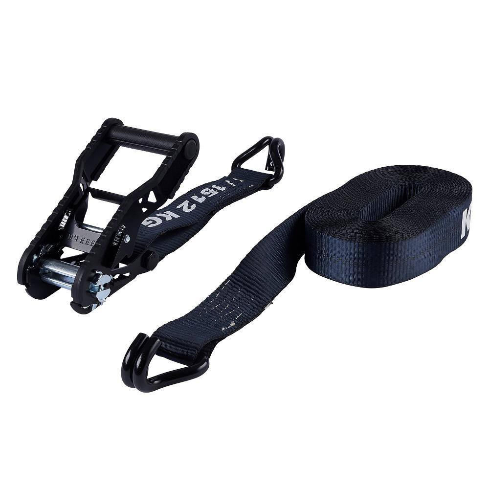 Keeper 2 in. x 27 ft. Combat Ratchet Tie-Down, Extreme Webbing, 3,333 lb WLL (2-Pack)
