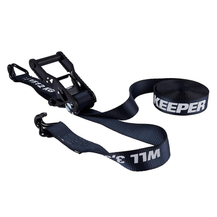 Keeper 2 in. x 27 ft. Combat Ratchet Tie-Down, Extreme Webbing, 3,333 lb WLL (2-Pack)