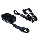 Keeper 2 in. x 27 ft. Combat Ratchet Tie-Down, Extreme Webbing, 3,333 lb WLL (2-Pack)