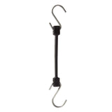 Keeper 10 in. EPDM Rubber Strap with Steel S-Hooks