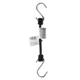 Keeper 10 in. EPDM Rubber Strap with Steel S-Hooks