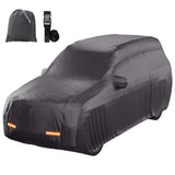 Mockins 200 in. x 75 in. x 75 in. Extra Thick Heavy-Duty SUV Waterproof Car Cover - 250 g PVC Cotton Lined - Black