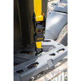 Stanley Ratchet Straps, 1 in. x 10 ft, 1,500 lbs Break Strength, 8-Pack
