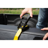 STANLEY 1.5 in. x 16 ft. Ratchet Straps, 3,300 lbs Break Strength, 2-Pack