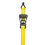 STANLEY 1.5 in. x 16 ft. Ratchet Straps, 3,300 lbs Break Strength, 2-Pack