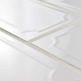 Merola Tile Santorini Blanco 4 in. x 7-7/8 in. Ceramic Subway Wall Tile (12 sq. ft. / case)