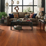 Shaw Inspire Blaze Maple 3/8 In. T X 5 in. W Tongue and Groove Scraped Engineered Hardwood Flooring (23.66 sq.ft./case)