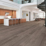 ACQUA FLOORS Blissful Talin 1/4 in. T x 7.5 in. W Click Lock Wire Brushed Engineered Hardwood Flooring (23.32 sq.ft./case)