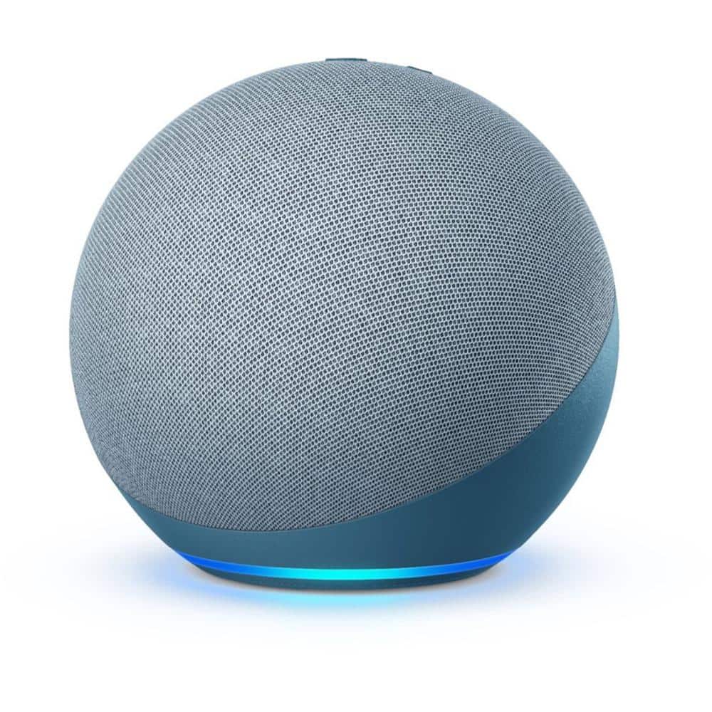 Amazon Echo (4th Gen) with Premium Sound, Smart Home Hub, and Alexa - Twilight Blue