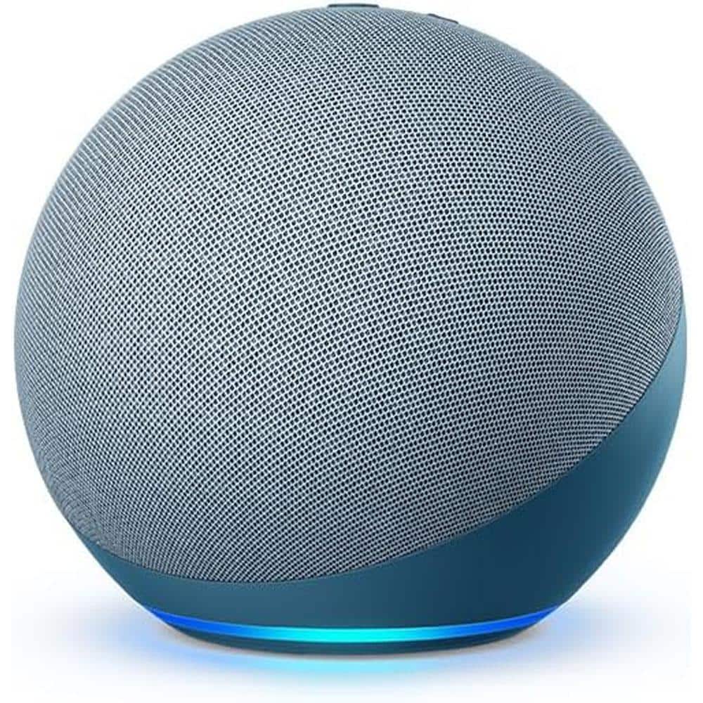 Amazon Echo (4th Gen) with Premium Sound, Smart Home Hub, and Alexa - Twilight Blue