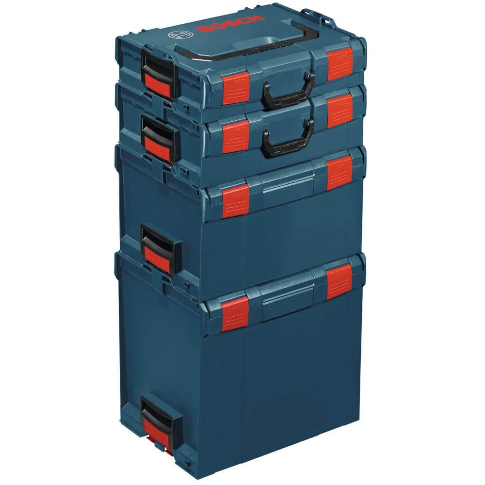 Bosch L-BOXX-3 17.5 in. L x 14 in. W x 10 in. H Stackable Medium Tool Storage Hard Case
