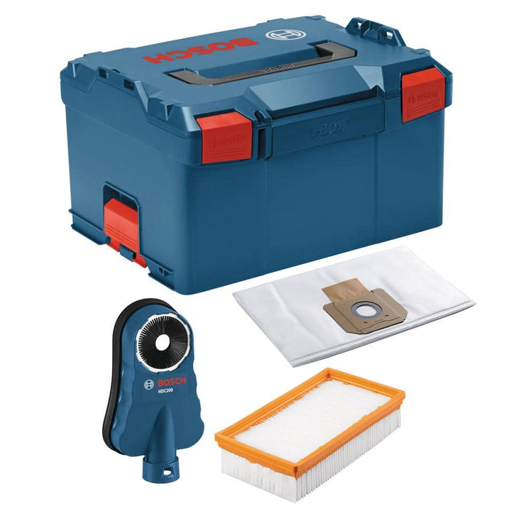 Bosch 14 Gal. Pro+Guard Drilling Kit with Stackable L-BOXX Hard Case – 17.5 in. L x 14 in. W x 10 in. H
