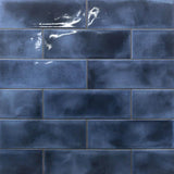 Ivy Hill Tile Piston Camp Blue 4 in. x 12 in. 7mm Glazed Ceramic Subway Wall Tile (34-piece, 10.97 sq. ft. per Box)