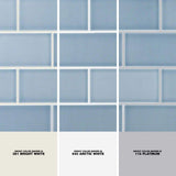 Ivy Hill Tile Magnitude Blue 4 in. x 8 in. x 7.5mm Polished Ceramic Subway Wall Tile (68 pieces / 14.63 sq. ft. / box)