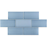 Ivy Hill Tile Magnitude Blue 4 in. x 8 in. x 7.5mm Polished Ceramic Subway Wall Tile (68 pieces / 14.63 sq. ft. / box)