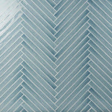 Ivy Hill Tile Nantucket Blue 2 in. x 20 in. Polished Ceramic Wall Tile (5.38 sq. ft./Case)