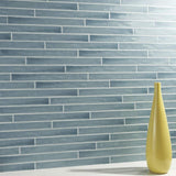 Ivy Hill Tile Nantucket Blue 2 in. x 20 in. Polished Ceramic Wall Tile (5.38 sq. ft./Case)