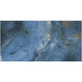 Jume Onyx Blue 23.62 in. x 47.24 in. Polished Porcelain Floor and Wall Tile (15.49 sq. ft./Case)