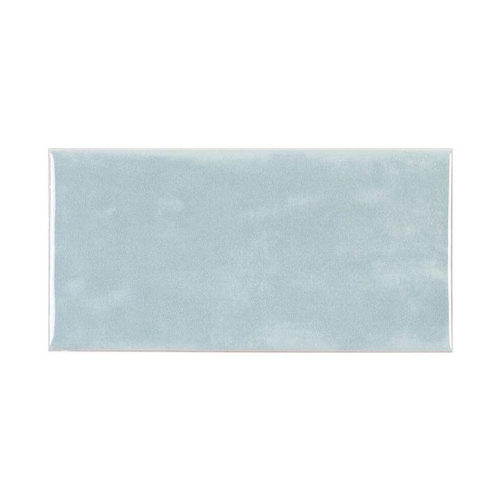 Jeffrey Court Aquamarine Blue 3 in. x 6 in. Glossy Textured Ceramic Wall Tile (10 sq. ft. / Case)