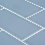 Jeffrey Court Beverly Blue 3 in. x 6 in. Glossy Ceramic Wall Tile (12.5 sq. ft. / case)