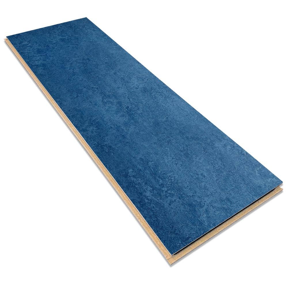 Marmoleum Cinch Loc Seal Blue 9.8 mm Thick x 11.81 in. Wide X 35.43 in. Length Laminate Floor Tile (20.34 sq. ft/Case)