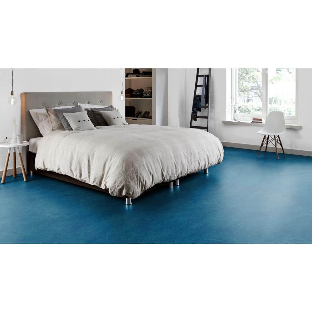 Marmoleum Cinch Loc Seal Marine 9.8 mm Thick x 11.81 in. Wide x 35.43 in. Length Laminate Floor Tile (20.34 sq. ft./Case)