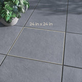 Bluestone Natural Cleft 24 x 24 x 0.75 in. Stone-Look Porcelain Paver