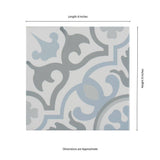 MSI Blume Encaustic 8 in. x 8 in. Matte Porcelain Floor and Wall Tile (5.33 sq. ft. / case)