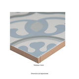 MSI Blume Encaustic 8 in. x 8 in. Matte Porcelain Floor and Wall Tile (5.33 sq. ft. / case)