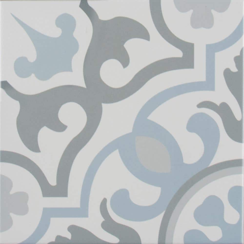 MSI Blume Encaustic 8 in. x 8 in. Matte Porcelain Floor and Wall Tile (5.33 sq. ft. / case)