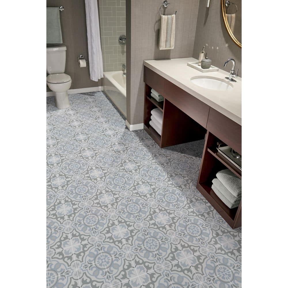 MSI Blume Encaustic 8 in. x 8 in. Matte Porcelain Floor and Wall Tile (5.33 sq. ft. / case)