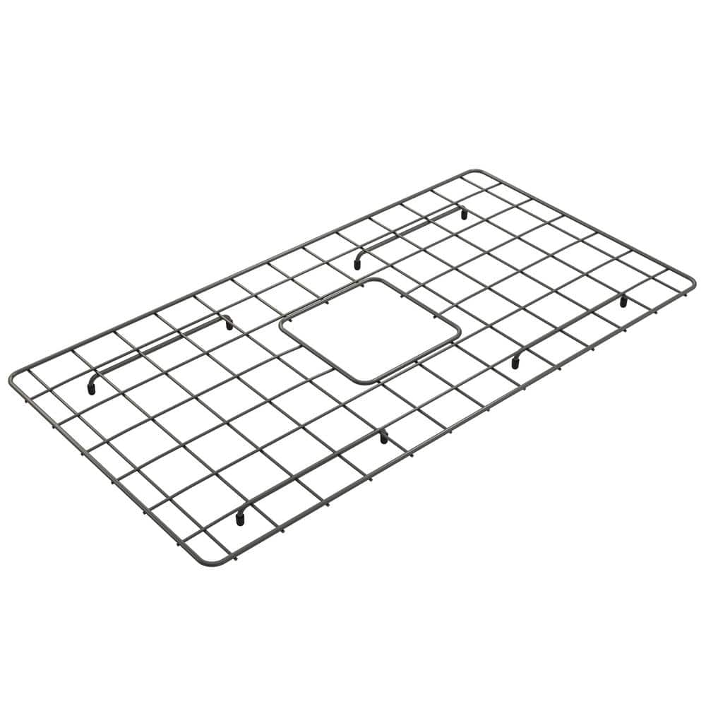 BOCCHI Stainless Steel Bottom Grid for Sotto 32 Single Bowl Sink in Gun Metal