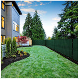 BOEN 6 ft X 15 ft Green Privacy Fence Screen Netting Mesh with Reinforced Grommet for Chain link Garden Fence