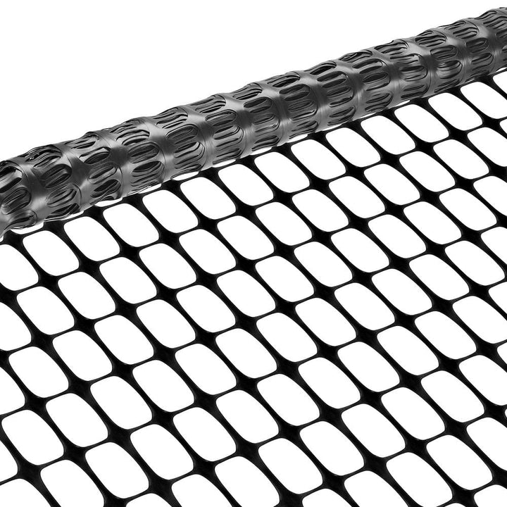BOEN 4 ft. x 100 ft. Black Construction Snow/Safety Barrier Fence