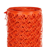 BOEN 4 ft. x 50 ft. Orange Construction Diamond Grid Snow/Safety Barrier Fence